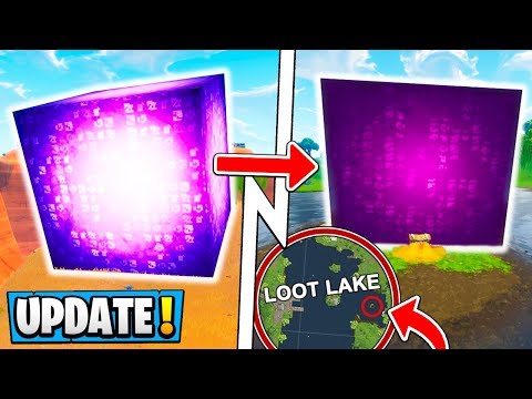 New Fortnite Update Cube Has Moved Loot Lake Event Ending - new fortnite update cube has moved loot lake event ending season 5
