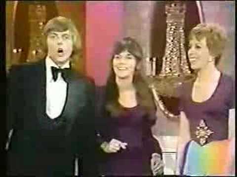 Richard and Karen Carpenter in Carol Burnett show