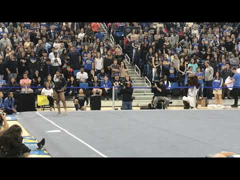 Nia Dennis 2018 Floor vs Oregon State 9.975