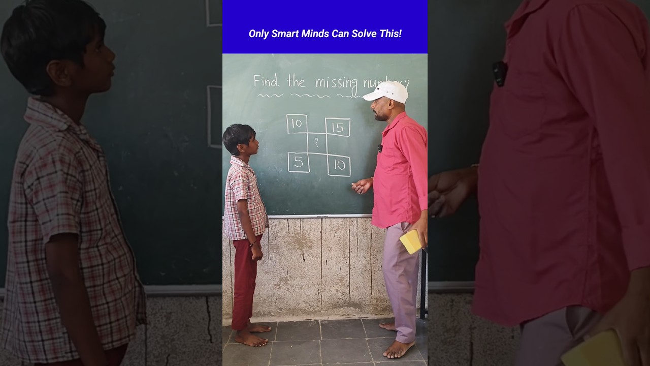 Only Smart Minds Can Solve This! /Math puzzle