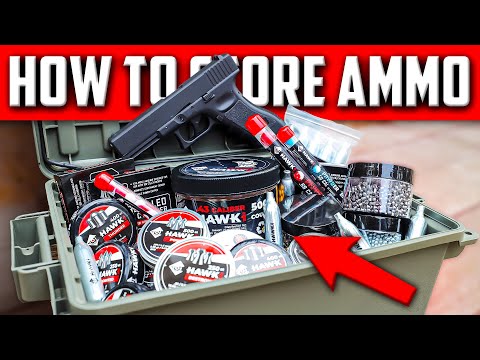 TOP SECRETS on How to Store AIRGUN AMMO and SCOPES Safely and Properly