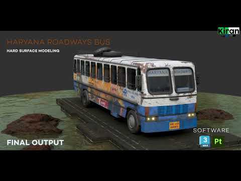 3D Modelling and Texturing Demo reel |Kiran VFX Artist