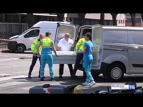2019-06-21 PRATO - INCIDENTE MORTALE, VITTIMA UN MOTOCICLISTA DI 53 ANNI
