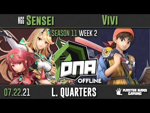 DNA [OFFLINE] S11:W2 - NGG | Sensei (Pyra, Mythra) Vs. Vivi (Hero) - L Quarterfinals