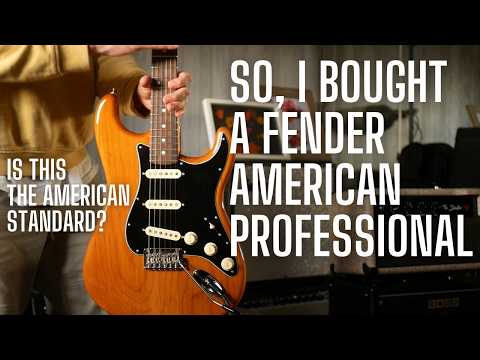 I Bought a Fender American Professional ii Stratocaster - Here Are My First Impressions...