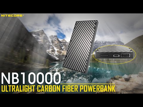 Nitecore NB10000 USB/USB-C Dual Port 10000mAh Power Bank