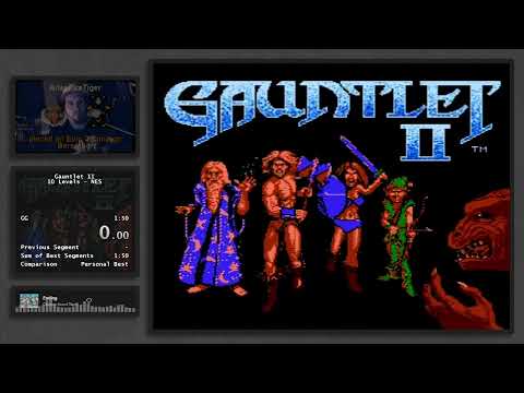 Gauntlet II Speedrun - 10 Levels in 1:46