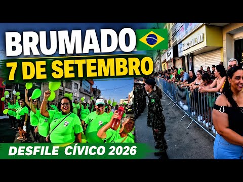 7 DE SETEMBRO EM BRUMADO 🇧🇷 Veja Como Foi o Grande Desfile Cívico de 2026!