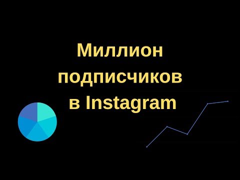 Миллион подписчиков в Instagram бесплатно