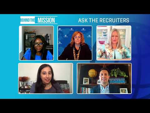 Behind the Mission: Ask the Recruiters of the World Bank Group