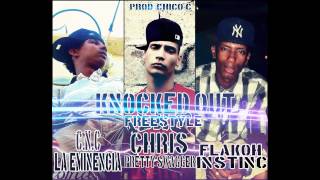 Chris Pretty Swagger Ft C N C  & Flakoh Instinc   Knocked Out FreeStyle Prod  By Chico C Studio
