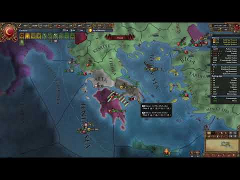 EU4 1.31.5 Ottomans One Tag WC speedrun 1444-1470