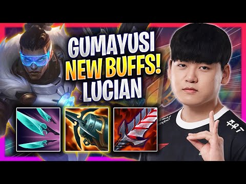 GUMAYUSI TRIES LUCIAN WITH NEW BUFFS! - T1 Gumayusi Plays Lucian ADC vs Kalista! | Season 2023