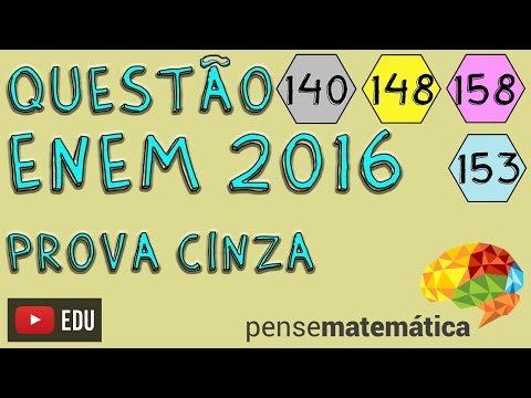 Questão 140 da Prova Cinza no Enem 2016