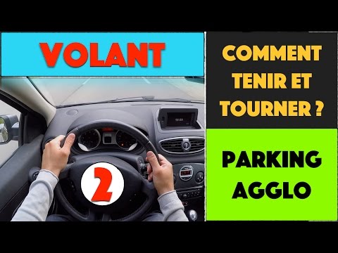 HOW TO HOLD AND TURN THE STEERING WHEEL? 2/3