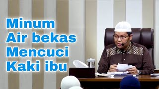 Download lagu meminum air bekas mencuci kaki ibu . Ustadz Dr Firanda Andirja MA mp3