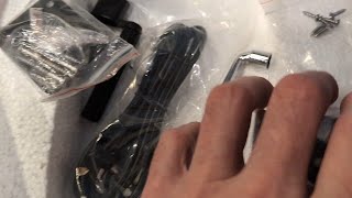 Here are all of the parts that come in the DIY guitar kit - DIY Electric Guitar Kit, LP Style Mahoga