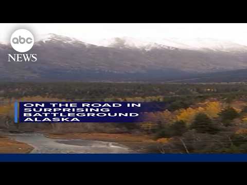 On the road in battleground state Alaska