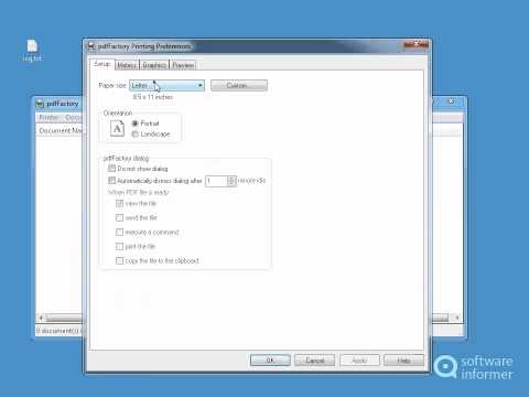 FinePrint pdfFactory video demo