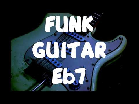 🎼 Backing Tracks Funk GUITAR - Eb7