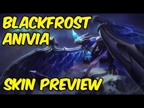 League of Legends - Blackfrost Anivia Legendary Skin Spotlight Gameplay Teaser Preview