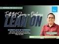 Faith That Shines In Darkness Lean On Bong Saquing SBC
