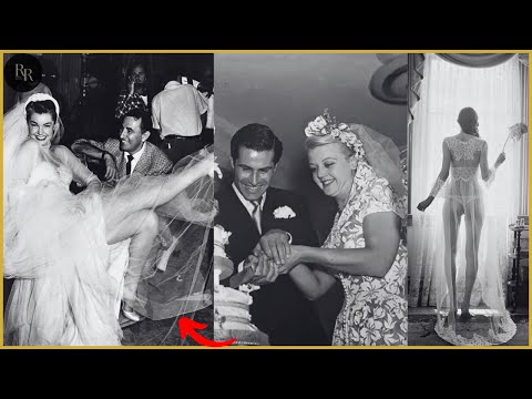 💍 Love in Old Hollywood - Rare Wedding Photos of Hollywood Stars (1930s–70s) | Retro Reflections