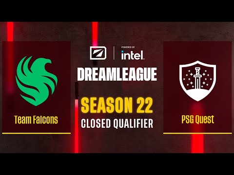 Dota2 - Team Falcons vs PSG Quest - Game 1 - DreamLeague Season 22 - CQ - MENA