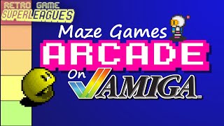 27 Arcade Maze games on the Amiga RANKED | Retro Game Superleagues