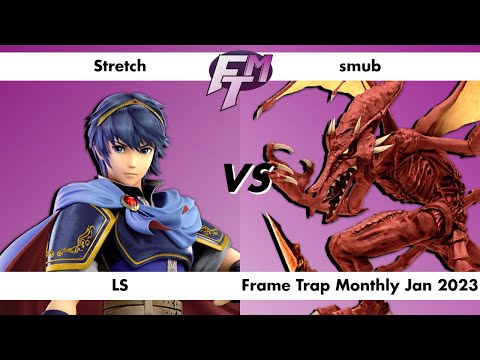 Frame Trap Monthly (Jan 2023): Stretch (Marth) vs smub (Ridley) LS
