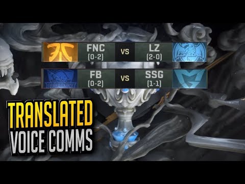 Day 4 Korean Teams Highlights with Voice Comms Translated - Worlds 2017