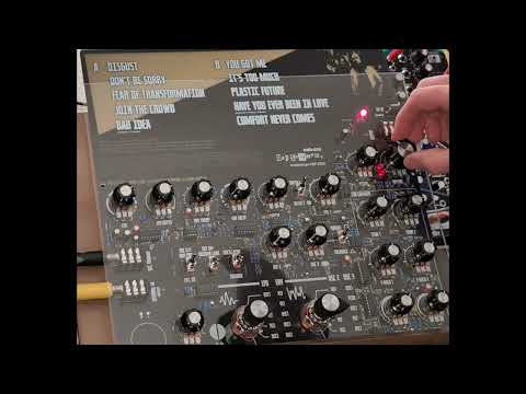 Dedstrange A Place to Bury Strangers DIY Synthesizer 2024 - Black image 5