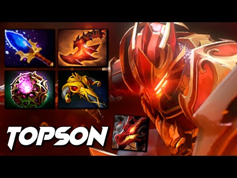TOPSON DRAGON KNIGHT - Dota 2 Pro Gameplay [Watch & Learn]