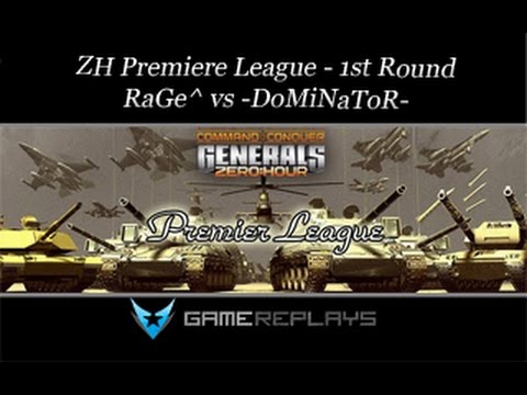[C&C Zero Hour Premiere League 2015 R1] RaGe^ vs -DoMiNaToR-
