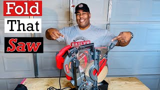 Unboxing the Craftsman Folding Compound Miter Saw