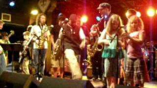 Make It Funky -- Groovesect with kids at Tipitina's Sunday Music Workshsop