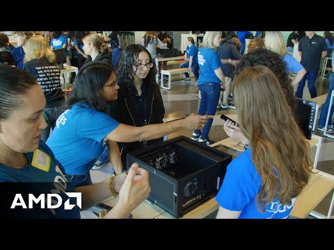 National STEM Day: AMD Empowers Students Through an Interactive Computer Build