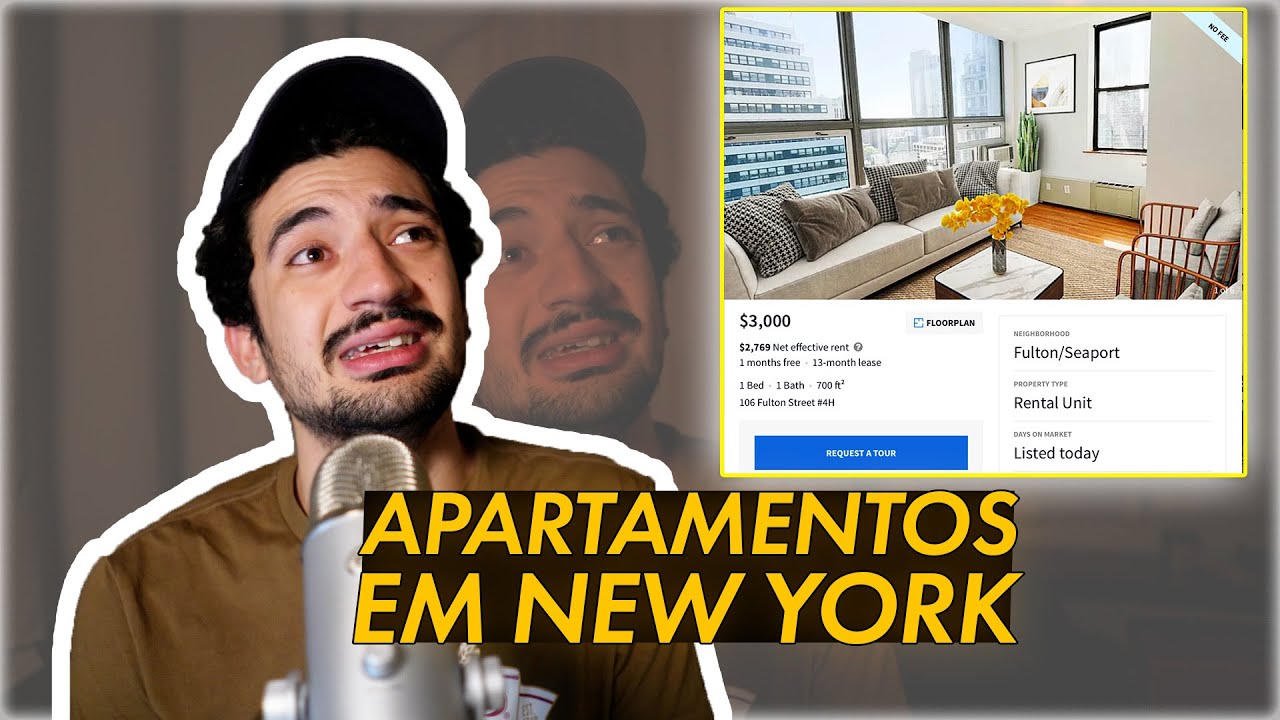 Procurando Apartamentos para Alugar em Nova York para 2023 | Vamos nos Mudar? Preços Absurdos em NYC