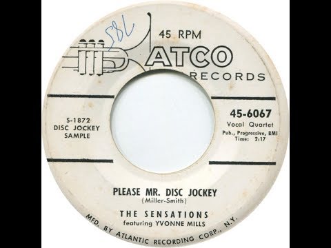 The Sensations - Please Mr Disc Jockey 1956