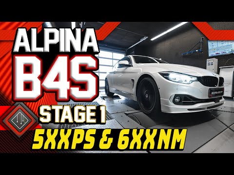 ALPINA B4S | Software-Stage 1| Dyno | 100-200 km/h | mcchip-dkr