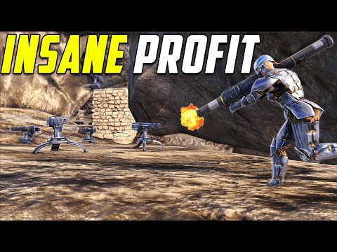 SOLO Raiding HIDDEN BASES For INSANE PROFIT - ARK