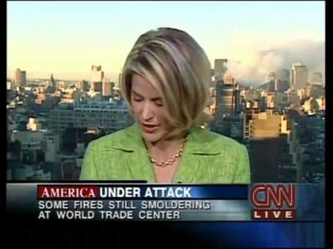 CNN 9/11 LIVE TV Coverage (9/12/01) 7:00 A.M - 7:15 A.M