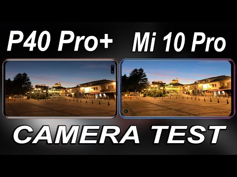 Huawei P40 Pro Plus VS Xiaomi Mi 10 Pro Camera Test