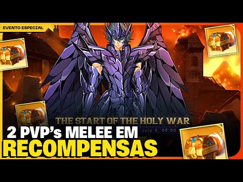 🌟✍🏻 EVENTO LOST CANVAS: INÍCIO DA GUERRA SANTA !! SÃO 2 PVP'S MELEE DE RECOMPENSAS EM 7 DIAS !! ✍🏻🌟
