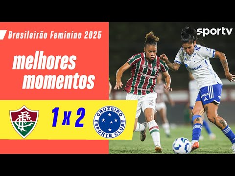 Gols e lances de Fluminense x Cruzeiro