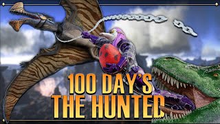 I have 100 Days in Ark The Hunted, the HARDEST MOD !!