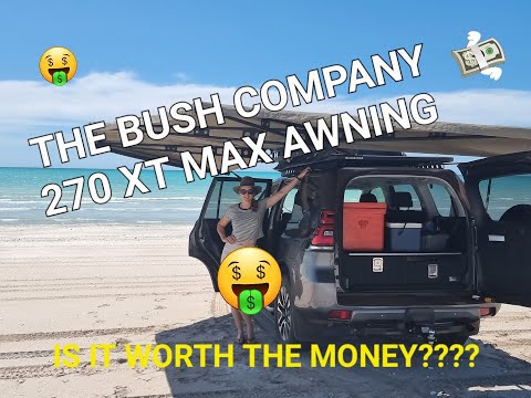 The Bush Company 270XT Max Awning Review - Fitted with Croc Hinges