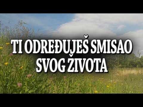 Da Li Je Smisao Zivota Probudit Se | Srdjan Roje