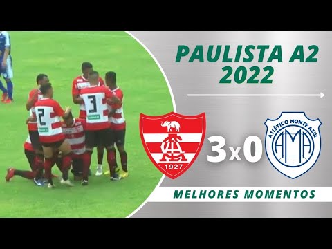 LINENSE 3 X 0 MONTE AZUL | PAULISTA A2 | 06/02/22