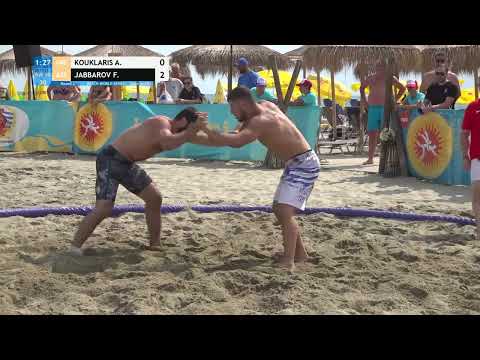 Round 2 Men's BW - 90 kg: A. KOUKLARIS (GRE) v. F. JABBAROV (AZE)